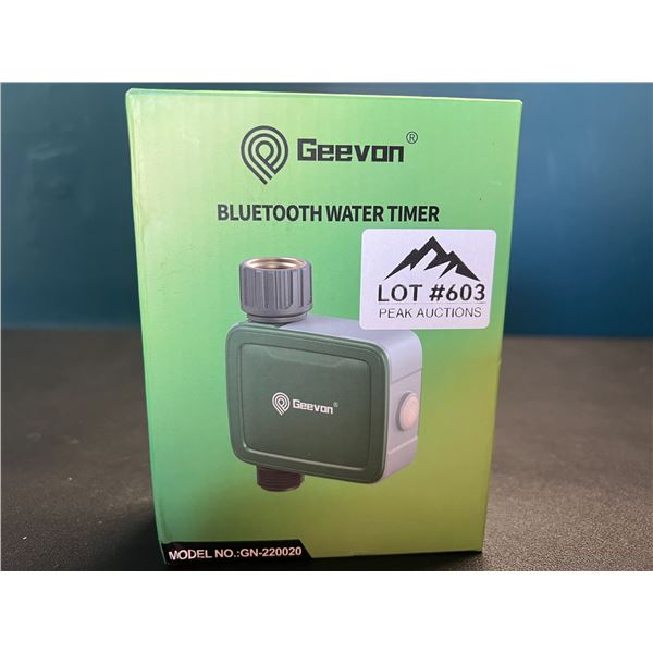 Lot of 1 Geevon Bluetooth Water Timer