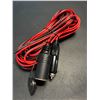 Image 2 : Lot of 2 12V Extension Cords w/ Lighter Plug Socket