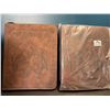 Image 1 : Lot of 2 Leather Pokemon Premium Card Binders - Holds 900 Cards per Binder (Large Size Binders)