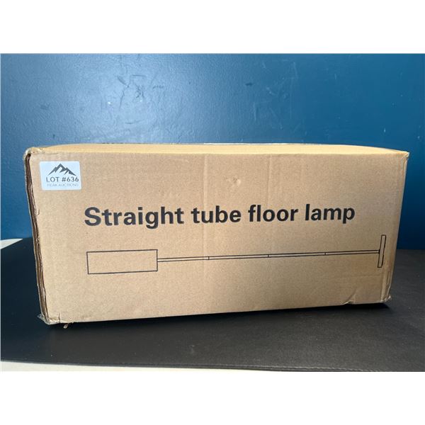 Lot of 1 Straight Tube Floor Lamp