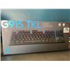 Image 1 : Lot of 1 Logitech G915 Tenkeyless Lightspeed Wireless RGB Mechanical Gaming Keyboard