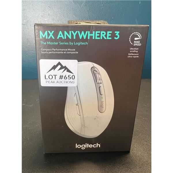 Lot of 1 Logitech MX Anywhere 3 - Compact Performance Mouse