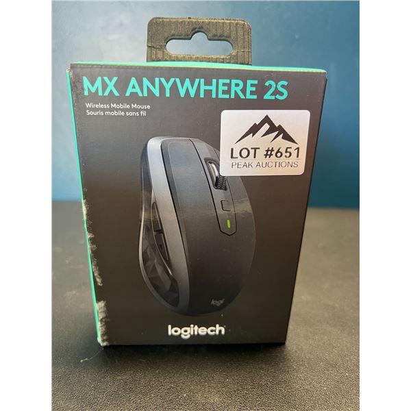 Lot of 1 Logitech MX Anywhere 2S - Wireless Mobile Mouse