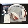 Image 2 : Lot of 1 Glynzak Wireless Bluetooth Over Ear Headphones - 65hr music/talk time! - Rose Gold