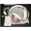 Image 2 : Lot of 1 Glynzak Wireless Bluetooth Over Ear Headphones - 65hr music/talk time! - Rose Gold