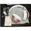 Image 2 : Lot of 1 Glynzak Wireless Bluetooth Over Ear Headphones - 65hr music/talk time! - Rose Gold