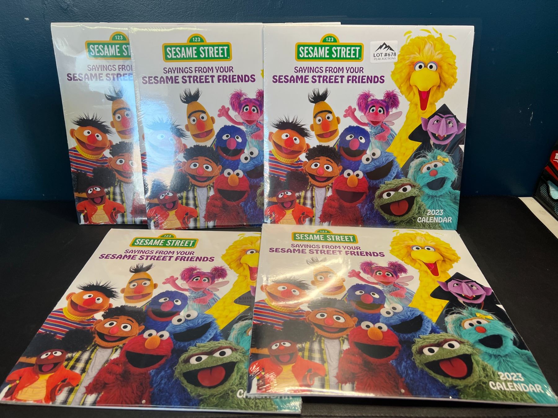 Lot Of 5 Sesame Street 2023 Calendars lot-of-5-sesame-street-2023-calendars