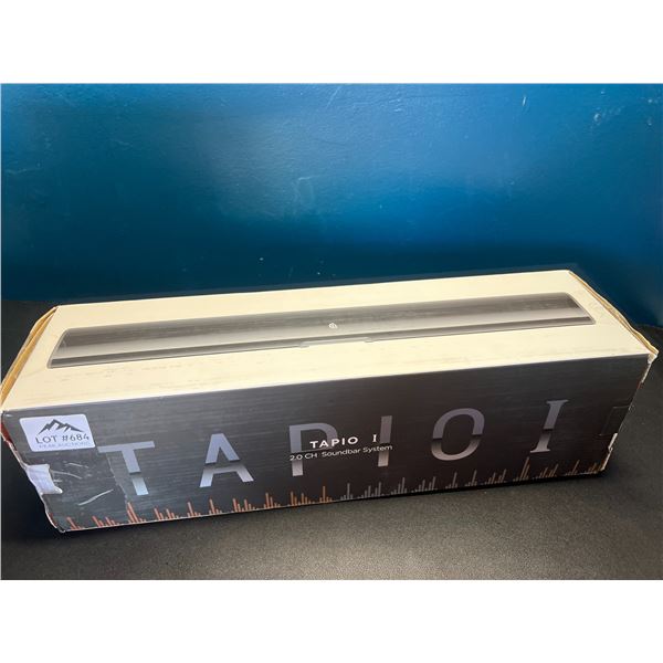 Lot of 1 Bomaker Tapio 1 Soundbar System