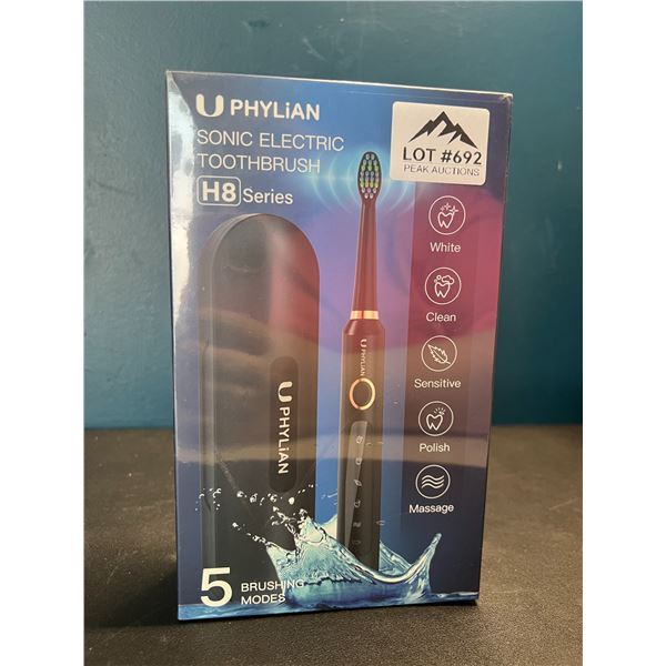 Lot of 1 Uphylian Sonic Electric Toothbrush