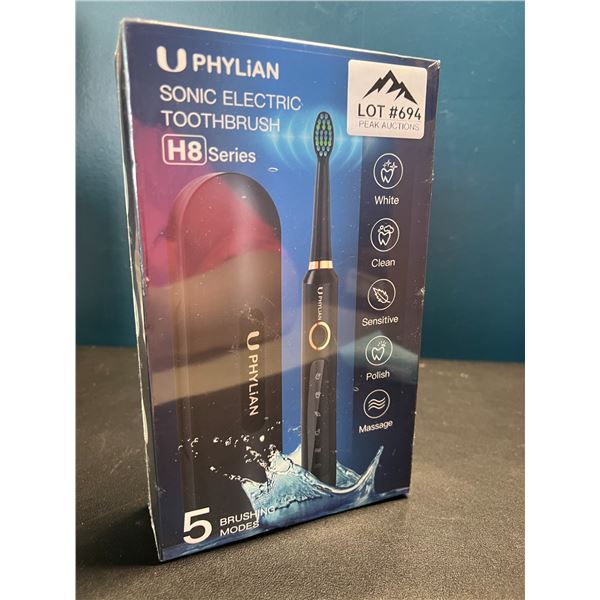Lot of 1 Uphylian Sonic Electric Toothbrush