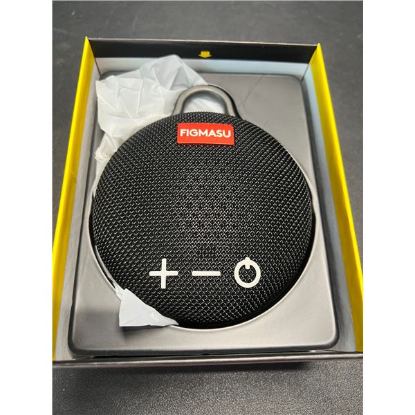 Lot of 1 Figmasu Portable Bluetooth Wireless Waterproof Speaker - Black