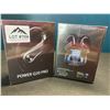 Image 1 : Lot of 2 Pairs of Power Q20 Pro Wireless Bluetooth Sport Earbuds