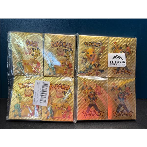 Lot of 2 Multi-Packs of Foil Pokemon Art Cards