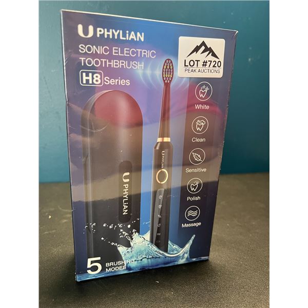 Lot of 1 Uphylian Sonic Electric Toothbrush