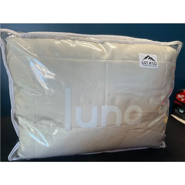 Lot of 1 Luna Adult Weighted Blanket - Cream Colour