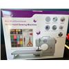 Image 3 : Lot of 1 Mini Multifunctional Household Sewing Machine - 12 Stitch Patterns
