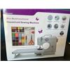 Image 3 : Lot of 1 Mini Multifunctional Household Sewing Machine - 12 Stitch Patterns