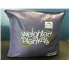 Image 1 : Lot of 1 Weighted Blanket for Adults - Blue