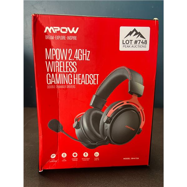 Lot of 1 MPOW 2.4Ghz Wireless Gaming Headset
