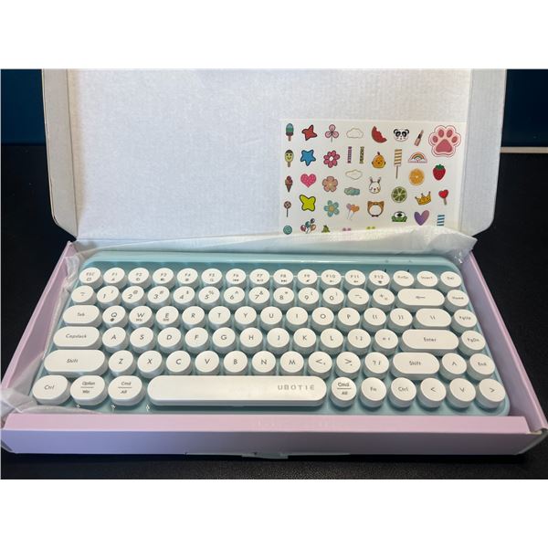 Lot of 1 Ubotie Bluetooth Keyboard - Blue