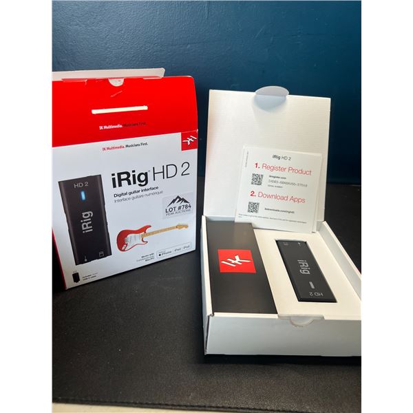 Lot of 1 iRig HD 2 Digital Guitar Interface
