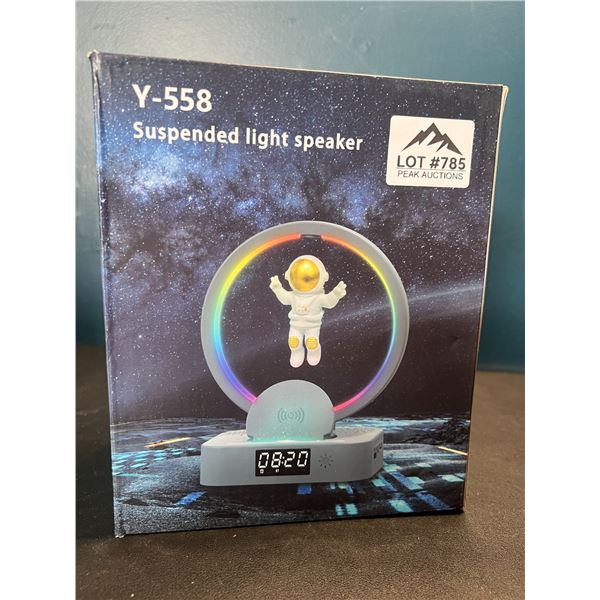Lot of 1 Y-558 Levitation Astronaut Light Speaker