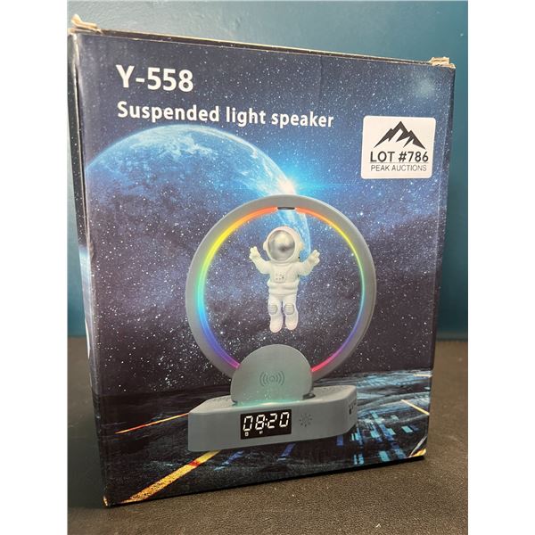Lot of 1 Y-558 Levitation Astronaut Light Speaker
