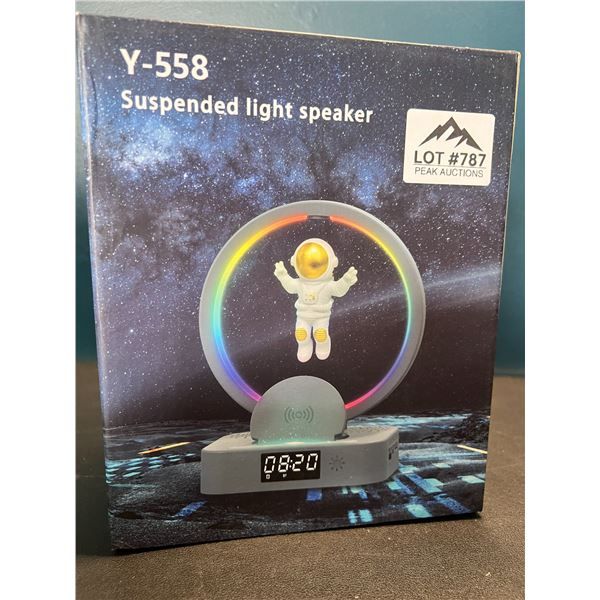 Lot of 1 Y-558 Levitation Astronaut Light Speaker