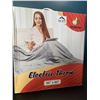 Image 1 : Lot of 1 Electric Heated Throw Blanket - 50x60inch - Grey