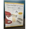 Image 1 : Lot of 1 3-Piece Pasta Roller and Cutter Set