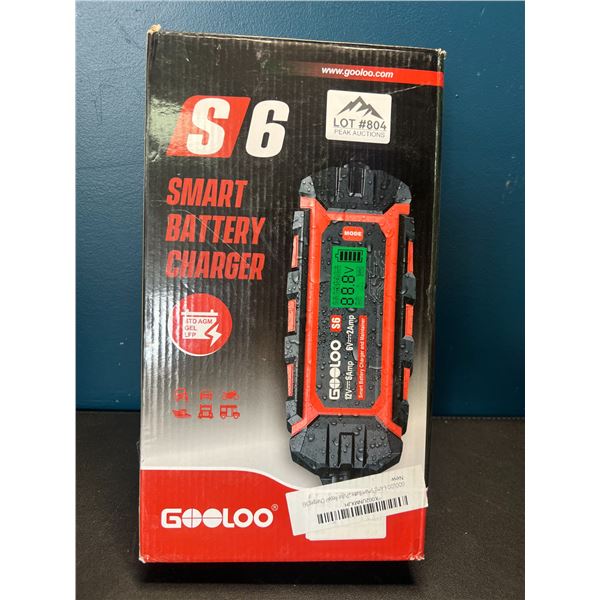 Lot of 1 Gooloo S6 Smart Battery Charger