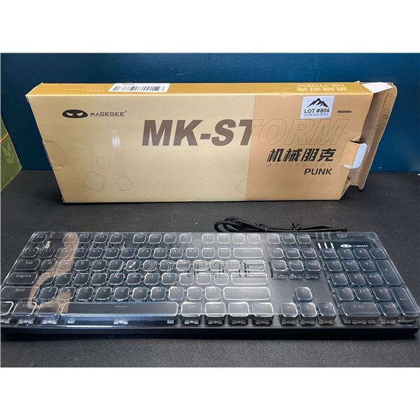 Lot of 1 Magegee MK-STORM - Punk - Mechanical RGB Keyboard