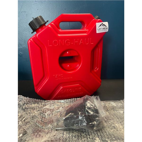 Lot of 1 Gasoline Jerry Can - 5L/1.3 Gallon