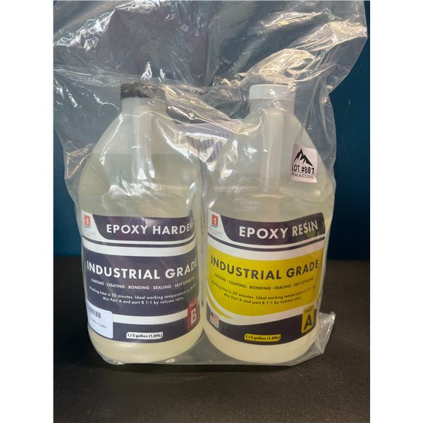 Lot of Epoxy Resin - 1/2 gallon jugs - Industrial Grade