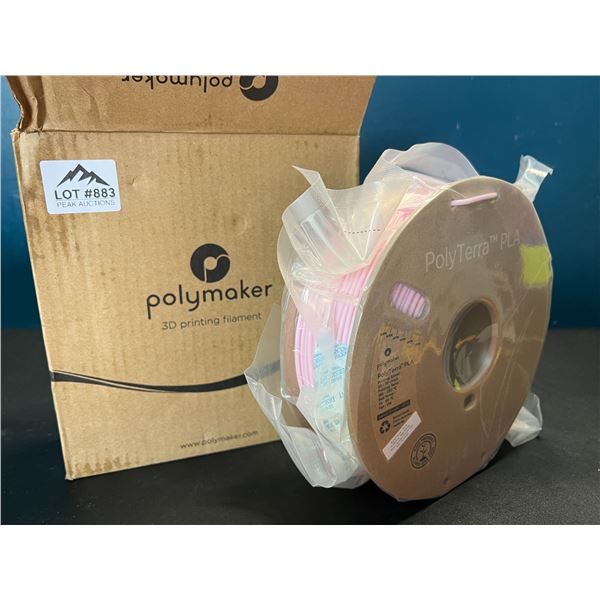 Lot of 1 Roll of 3D Printer PLA Filament - Pink
