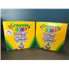 Image 1 : Lot of 2 Boxes of Crayola Coloured Pencils - 100 Pack