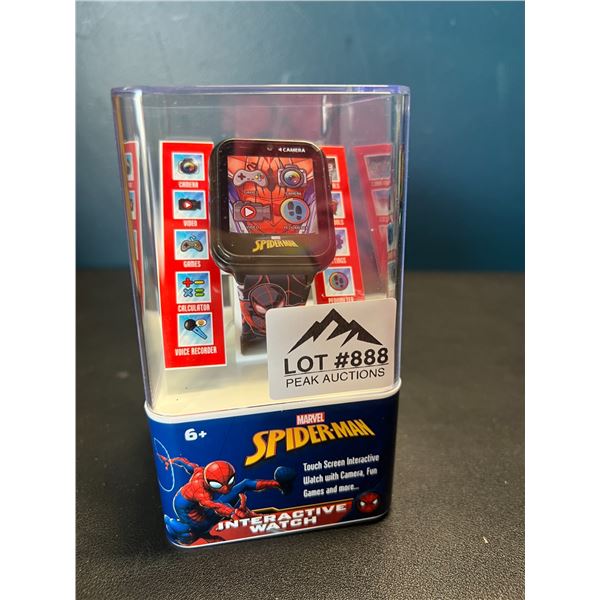 Lot of 1 Marvel SpiderMan Touch Screen Interactive Watch