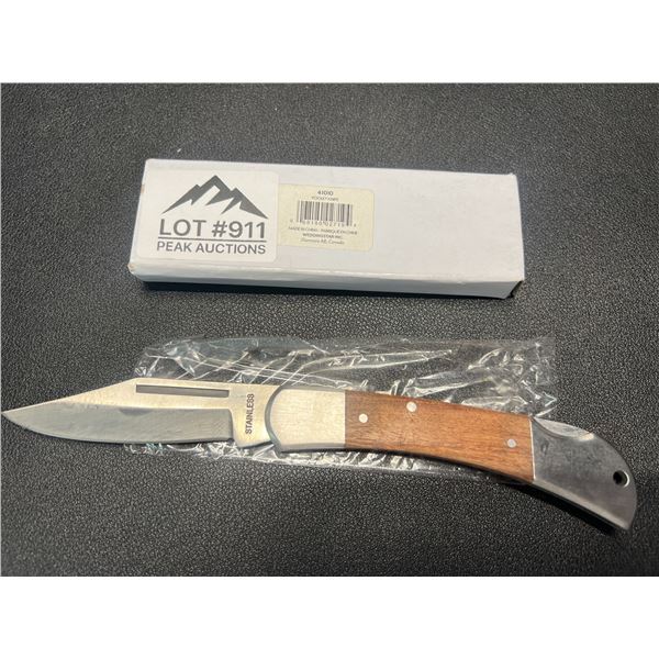 Lot of 1 Locking Pocket Knife