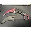 Image 2 : Lot of 2 Karambit Knives