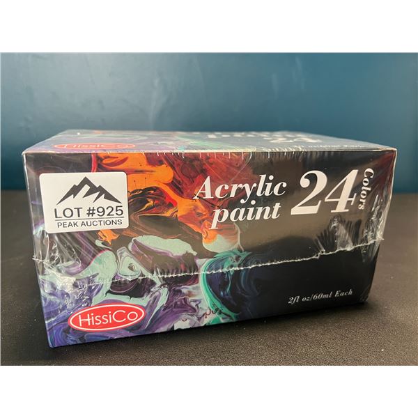 Lot of Acrylic Paints - 24 Colors