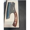 Image 2 : Lot of 1 Chef's/Kitchen Meat Cleaver Knife