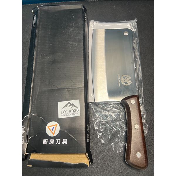 Lot of 1 Chef's/Kitchen Meat Cleaver Knife