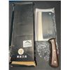 Image 1 : Lot of 1 Chef's/Kitchen Meat Cleaver Knife