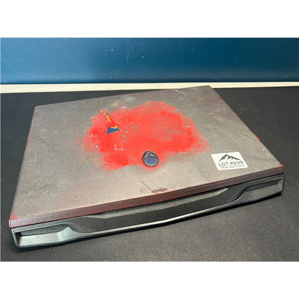 Lot of 1 Alienware Laptop - Used/As Is - For parts or repair