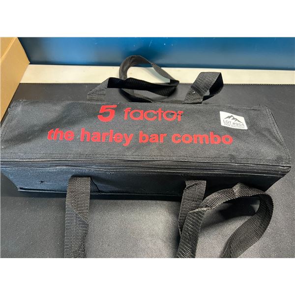 Lot of 1 5 Factor Harley Bar Combo Fitness Bar - Used