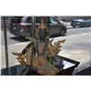 Image 2 : VINTAGE GILDED BRONZE SEATED BUDDHA (17 3/4")