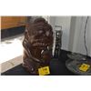 Image 1 : CARVED WOOD STATUE (20")