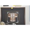 Image 1 : FRAMED MIXED MEDIA, KIMONO; SIGNED FRANCO (63" X 50")