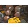 Image 1 : KAUAI STONE ABRADERS (ASSORTED SHAPES & STYLES) (5 PCS)