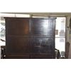 Image 5 : ANTIQUE CHINESE HARDWOOD CURIO CABINET W/3 SHELVES (69" X 228" X 16")